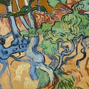 輸入壁紙 カスタム壁紙 PHOTOWALL / Tree Roots - Vincent Van Gogh (e316934)