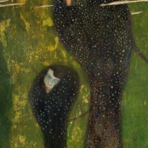 輸入壁紙 カスタム壁紙 PHOTOWALL / Mermaids - Gustav Klimt (e316946)