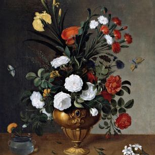 輸入壁紙 カスタム壁紙 PHOTOWALL / Flower Vase- Pedro Camprobin (e316963)