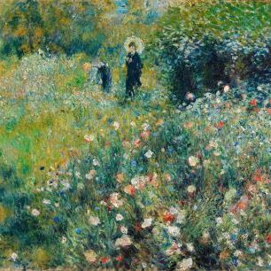 輸入壁紙 カスタム壁紙 PHOTOWALL / Woman in a Garden - Pierre Auguste Renoir (e317000)
