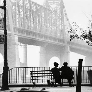 輸入壁紙 カスタム壁紙 PHOTOWALL / Manhattan - Woody Allen and Diane Keaton (e317014)