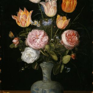 輸入壁紙 カスタム壁紙 PHOTOWALL / Vase of Flowers - Jan Brueghel (e317023)