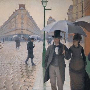 輸入壁紙 カスタム壁紙 PHOTOWALL / Paris Street - Gustave Caillebotte (e317055)