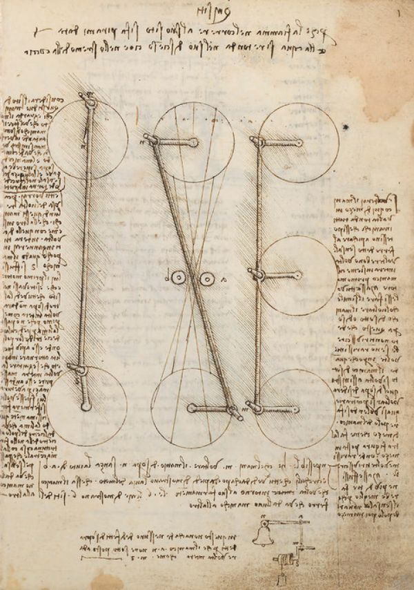 輸入壁紙 カスタム壁紙 PHOTOWALL / Codex Madrid I - Leonardo da Vinci (e317058)