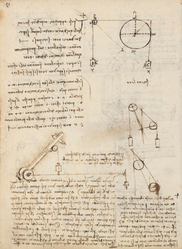 輸入壁紙 カスタム壁紙 PHOTOWALL / Codex Madrid II - Leonardo da Vinci (e317059)