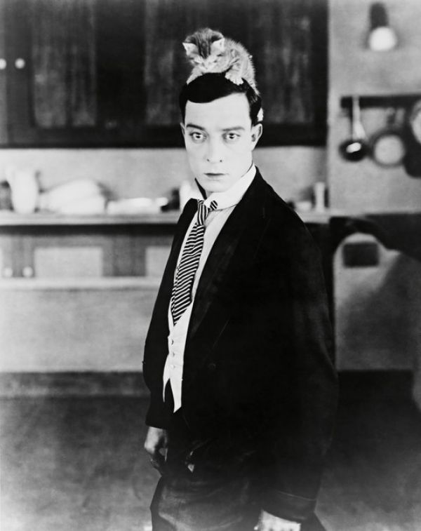 輸入壁紙 カスタム壁紙 PHOTOWALL / Electric House - Buster Keaton (e317078)