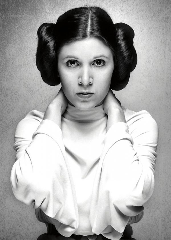 輸入壁紙 カスタム壁紙 PHOTOWALL / Princess Leia - Carrie Fisher (e317203)
