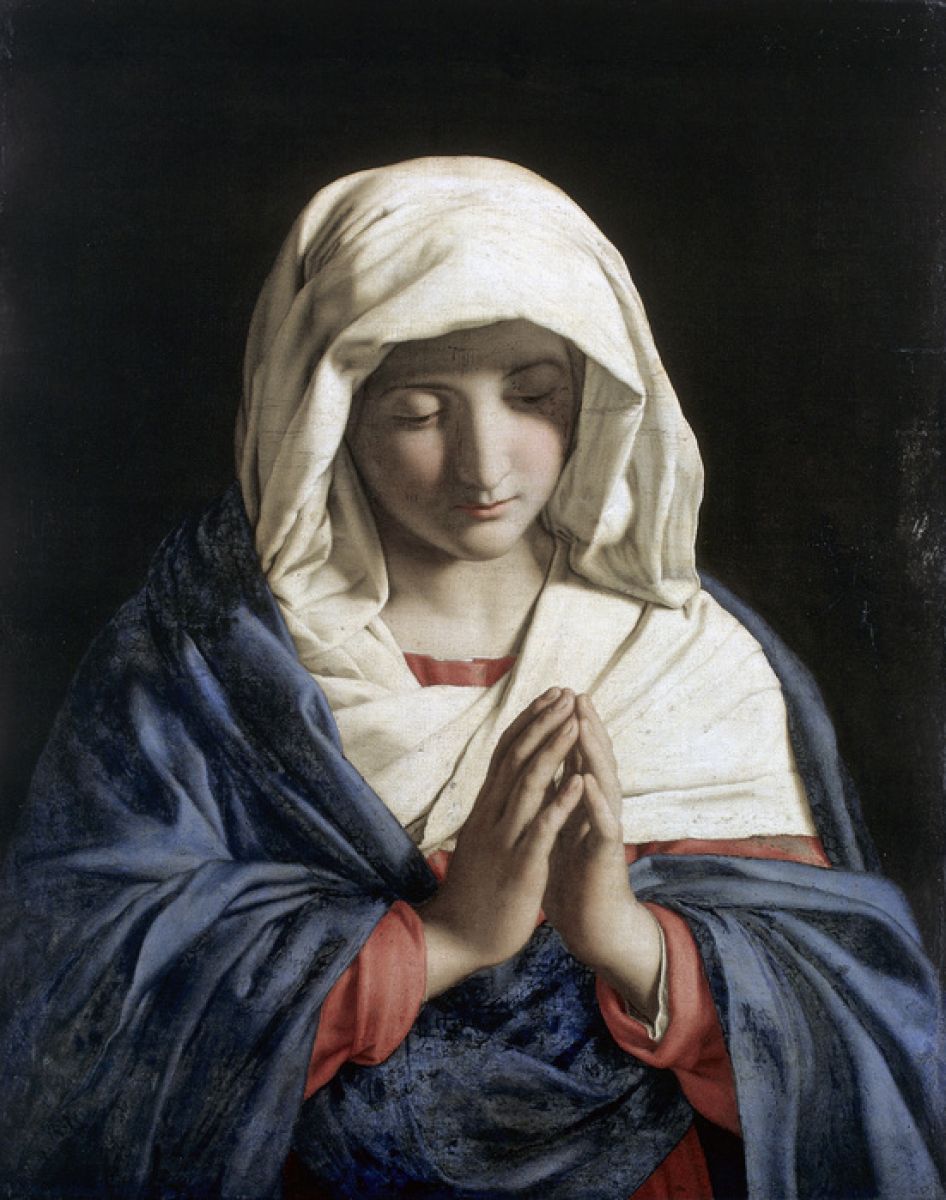 輸入壁紙 カスタム壁紙 Photowall Madonna In Prayer Giovanni Battista 壁紙 屋本舗