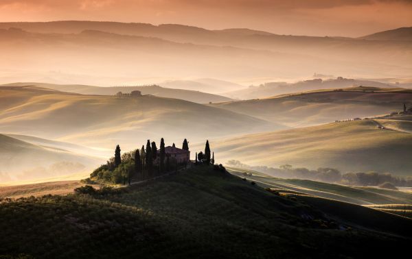 輸入壁紙 カスタム壁紙 PHOTOWALL / Tuscan Country Landscape (e317774)