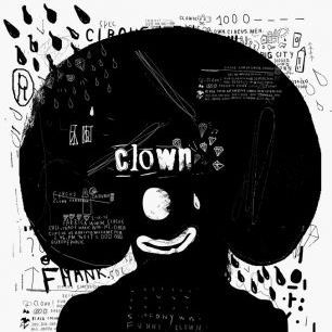 輸入壁紙 カスタム壁紙 PHOTOWALL / Clown (e318221)