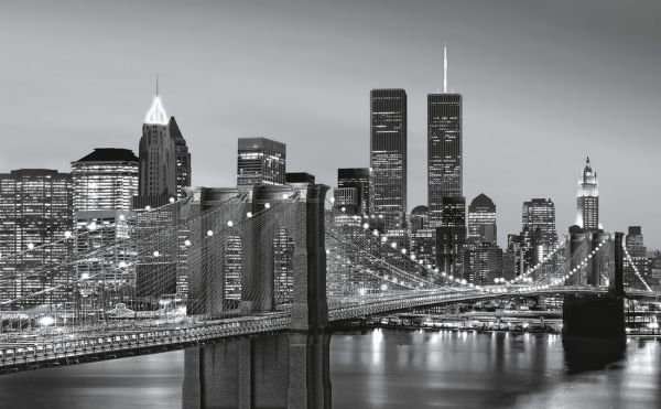 輸入壁紙 カスタム壁紙 PHOTOWALL / New York Skyline (e319123)
