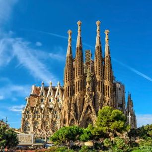 輸入壁紙 カスタム壁紙 PHOTOWALL / Facade of Sagrada Familia Cathedral (e317858)