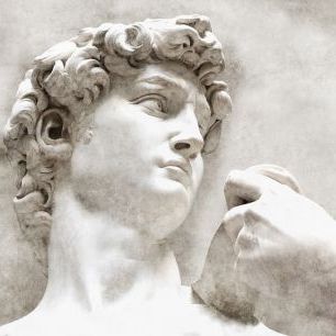 輸入壁紙 カスタム壁紙 PHOTOWALL / David Statue by Michelangelo (e319908)