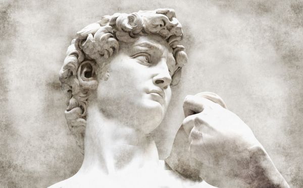 輸入壁紙 カスタム壁紙 PHOTOWALL / David Statue by Michelangelo (e319908)