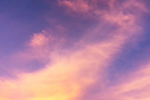 輸入壁紙 カスタム壁紙 PHOTOWALL / Sunset Clouds (e318305)