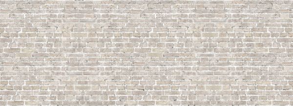 輸入壁紙 カスタム壁紙 PHOTOWALL / White Wash Brick Wall (e318137)