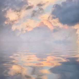 輸入壁紙 カスタム壁紙 PHOTOWALL / Sky Reflecting on the Sea (e318370)
