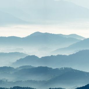輸入壁紙 カスタム壁紙 PHOTOWALL / Misty Mountains (e320363)