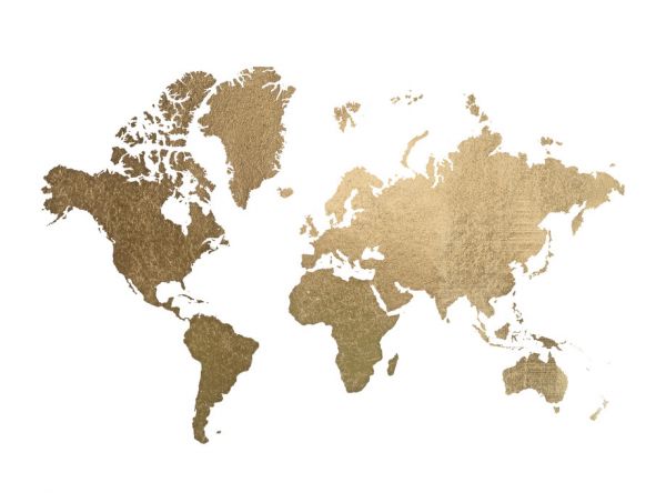 輸入壁紙 カスタム壁紙 PHOTOWALL / World Map (e320577)