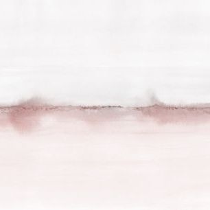 輸入壁紙 カスタム壁紙 PHOTOWALL / Watercolor Landscape VI - Pink and Gray (e321180)