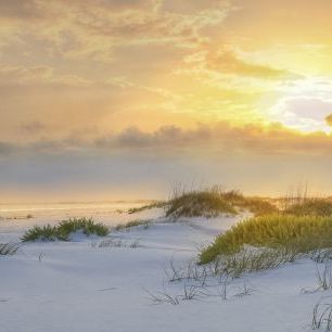 輸入壁紙 カスタム壁紙 PHOTOWALL / Beach Sand and Sunset (e321647)