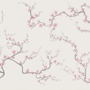 輸入壁紙 カスタム壁紙 PHOTOWALL / Flourishing Magnolia - Natur (e322730)
