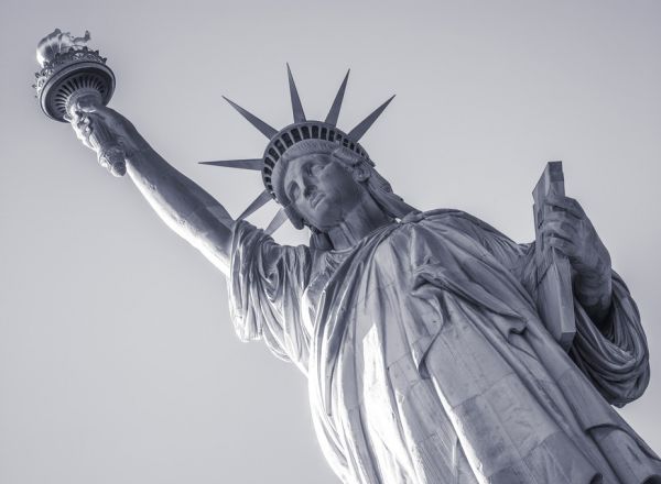 輸入壁紙 カスタム壁紙 PHOTOWALL / Statue of Liberty (e321070)
