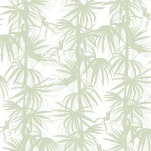 輸入壁紙 カスタム壁紙 PHOTOWALL / Stylistic Palms - Green (e323193)