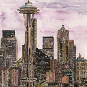 輸入壁紙 カスタム壁紙 PHOTOWALL / US Cityscape - Seattle (e320403)