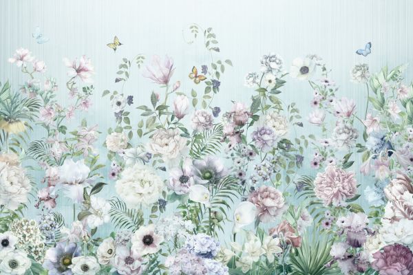 輸入壁紙 カスタム壁紙 PHOTOWALL / Blooming Floral (e322822)