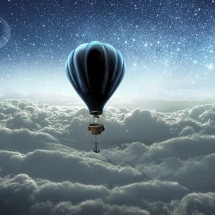 輸入壁紙 カスタム壁紙 PHOTOWALL / Hot Air Balloon (e323061)
