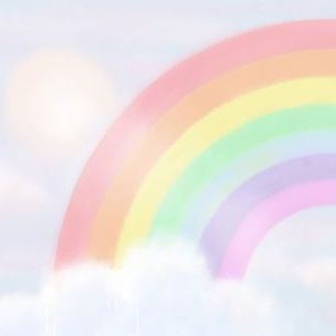 輸入壁紙 カスタム壁紙 PHOTOWALL / Sparkling Rainbow II (e324846)
