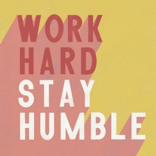 輸入壁紙 カスタム壁紙 PHOTOWALL / Work Hard Stay Humble (e319168)