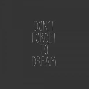 輸入壁紙 カスタム壁紙 PHOTOWALL / Dont Forget to Dream (e323357)