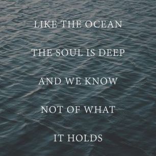 輸入壁紙 カスタム壁紙 PHOTOWALL / Like the Ocean the Soul is Deep (e323459)