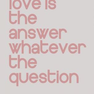 輸入壁紙 カスタム壁紙 PHOTOWALL / Love is the Answer (e323463)
