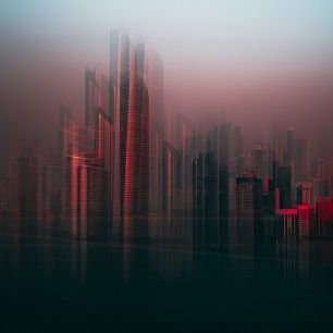 輸入壁紙 カスタム壁紙 PHOTOWALL / Abu Dhabi Skyline (e323855)