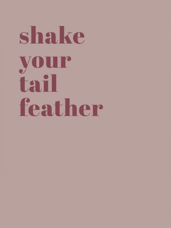輸入壁紙 カスタム壁紙 PHOTOWALL / Shake Your Tail Feather (e323532)