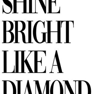 輸入壁紙 カスタム壁紙 PHOTOWALL / Shine Bright Like a Diamond (e323537)