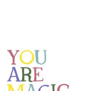 輸入壁紙 カスタム壁紙 PHOTOWALL / You Are Magic (e323593)