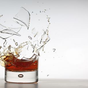 輸入壁紙 カスタム壁紙 PHOTOWALL / Shot of Whisky (e324086)