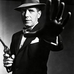 輸入壁紙 カスタム壁紙 PHOTOWALL / Enforcer - Humphrey Bogart (e326054)