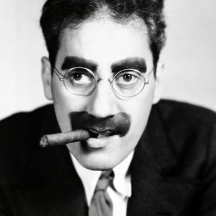 輸入壁紙 カスタム壁紙 PHOTOWALL / Groucho Marx (e326069)