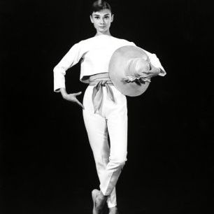 輸入壁紙 カスタム壁紙 PHOTOWALL / Funny Face - Audrey Hepburn (e326105)