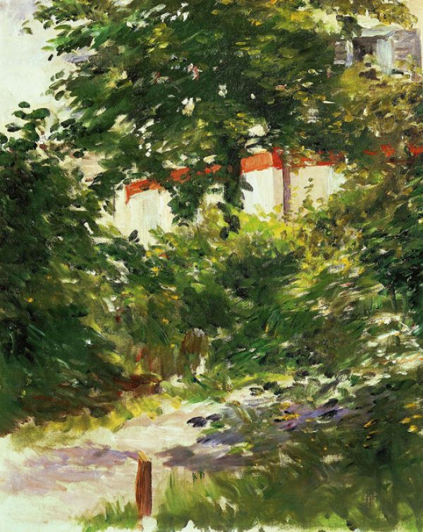 輸入壁紙 カスタム壁紙 PHOTOWALL / Garden in Rueil - Edouard Manet (e325836)