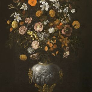 輸入壁紙 カスタム壁紙 PHOTOWALL / Vase with a Quadriga - Tomas Hiepes (e325847)