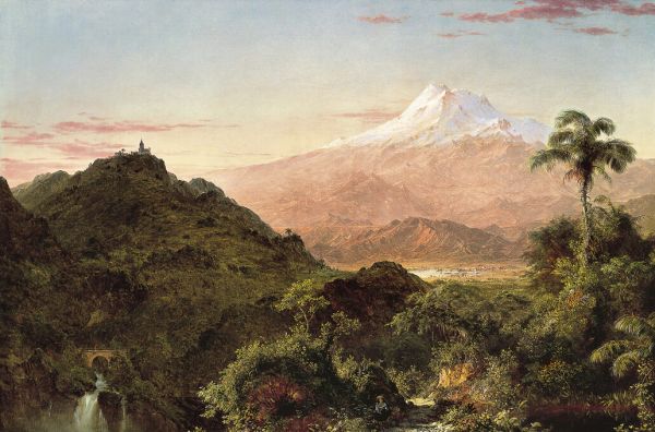 輸入壁紙 カスタム壁紙 PHOTOWALL / South American Landscape - Frederic Edwin Church (e325885)