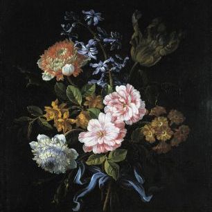 輸入壁紙 カスタム壁紙 PHOTOWALL / Bouquet of Flowers - Jean Baptiste Monnoyer (e325894)