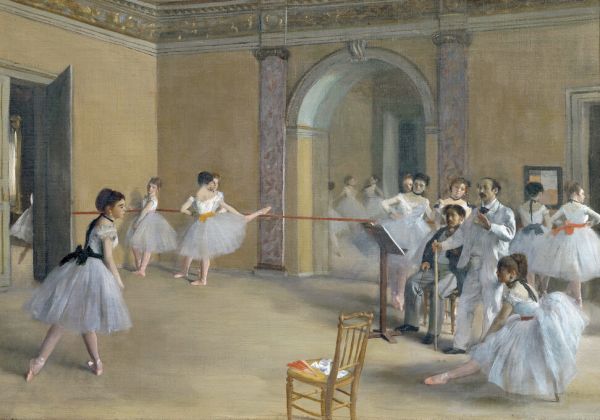 輸入壁紙 カスタム壁紙 PHOTOWALL / Dance Foyer at The Opera - Edgar Degas (e325912)
