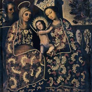 輸入壁紙 カスタム壁紙 PHOTOWALL / Virgin Mary Painting (e325928)
